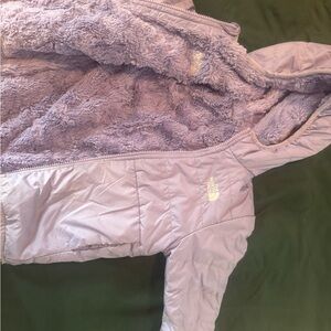The North Face  reversible Lavender Insulated Jacket